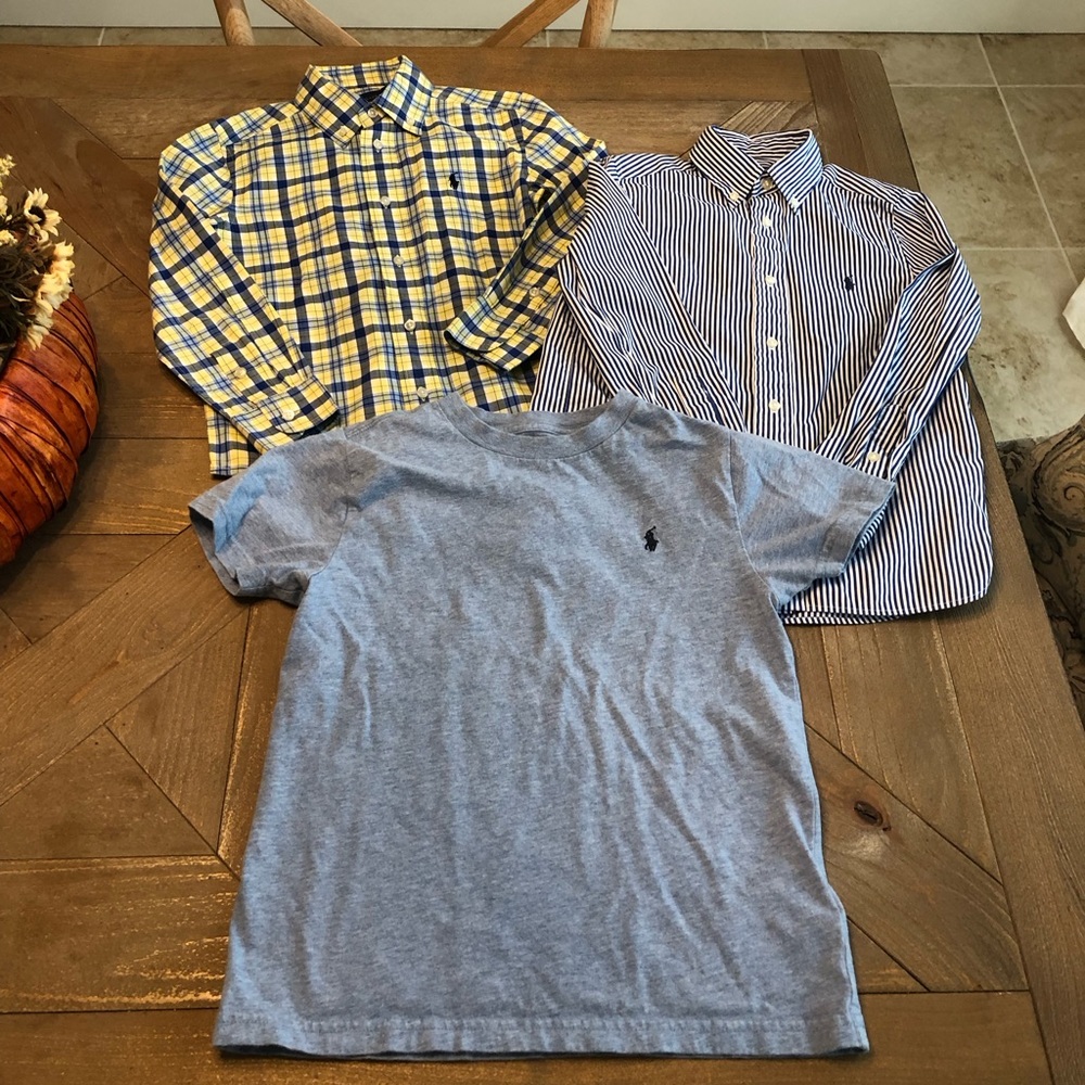 Bundle boys size 6 Ralph Lauren polo